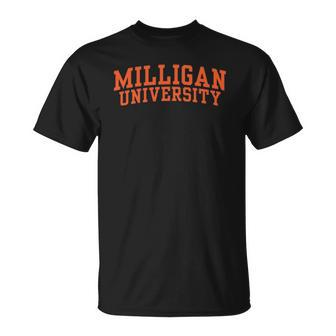 Milligan University Oc1552 Students Teachers Unisex T-Shirt | Mazezy