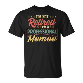 Momoo Grandma Im A Professional Momoo T-Shirt - Seseable