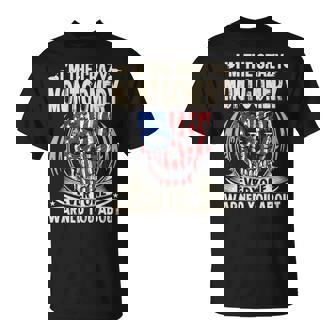 Montgomery Name Im The Crazy Montgomery T-Shirt - Seseable