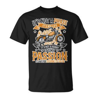 Motorcycle Passion Biker Cute Dreaming 488 Shirt Unisex T-Shirt | Favorety DE