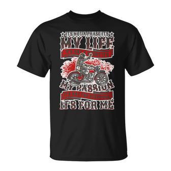 Motorcycle Passion Biker Safety 487 Shirt Unisex T-Shirt | Favorety UK