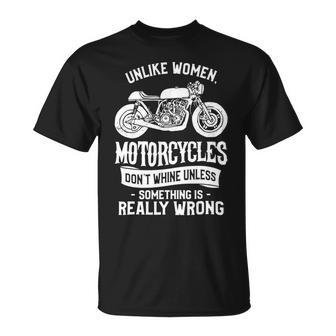 Motorcycles Dont Whine Unless 468 Shirt Unisex T-Shirt | Favorety UK