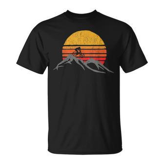 Mountain Bike Vintage Sunset Design Graphic 235 Trending Shirt Unisex T-Shirt | Favorety DE