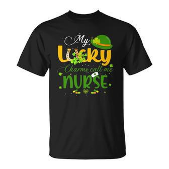 My Lucky Charms Call Me Nurse Happy Patricks Day Lucky Mama Unisex T-Shirt | Mazezy