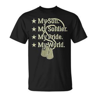 My Son Is A Soldier Hero Proud 707 Shirt Unisex T-Shirt | Favorety UK