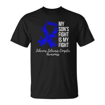 My Sons Fight Tuberous Sclerosis Complex Tsc Awareness Unisex T-Shirt | Mazezy