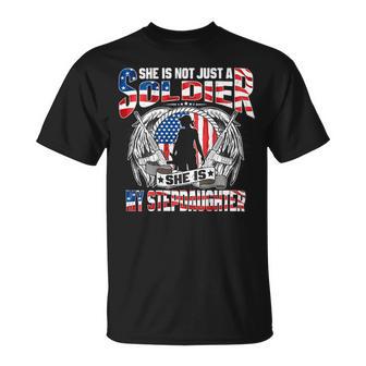 My Stepdaughter Is A Soldier Hero 683 Shirt Unisex T-Shirt | Favorety AU