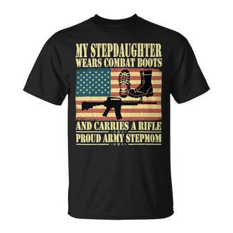 My Stepdaughter Wears Combat Boots 680 Shirt Unisex T-Shirt | Favorety DE