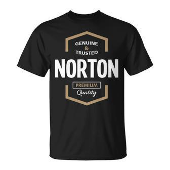 Norton Name Norton Premium Quality T-Shirt - Seseable