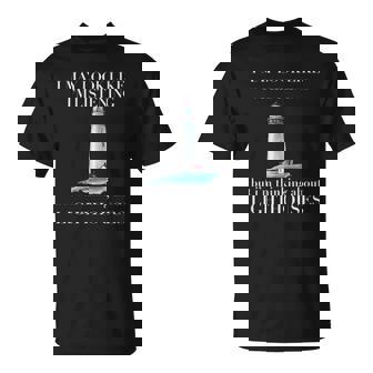 Not Listening Thinking About Lighthouse T-shirt - Thegiftio