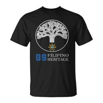 Oakland Filipino Pilipinas Basketball Heritage Unisex T-Shirt | Mazezy