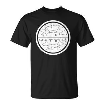 Ohms Law Electrical Engineering Engineer Unisex T-Shirt | Mazezy