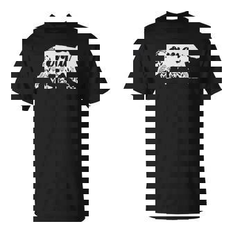 Oma Bear Floral Grandma Bear T-shirt - Thegiftio