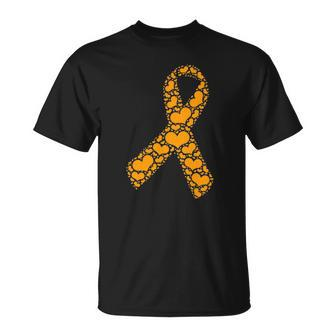 Orange Ribbon For Gun Violence Awareness Anti Gun Unisex T-Shirt | Mazezy