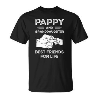Pappy And Granddaughter Best Friends For Life Matching Unisex T-Shirt | Mazezy