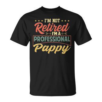 Pappy Grandpa Im A Professional Pappy T-Shirt - Seseable