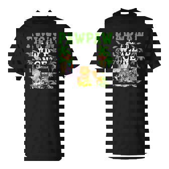 Pawpaw Of The Wild One Zoo Birthday Safari Jungle Animal T-shirt - Thegiftio