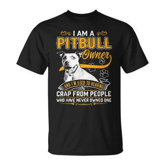 Im Pit-Bull Terrier Owner Dog Love-R Dad Mom Boy Girl T-shirt - Thegiftio UK