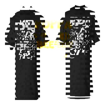 Poppa Of The Bee Day Girl Hive Party Matching Birthday Sweet Unisex T-Shirt | Seseable UK