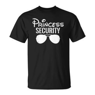 Princess Security Perfect Gifts For Dad Unisex T-Shirt | Mazezy