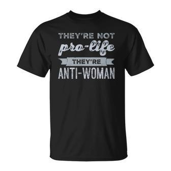 Pro Choice Reproductive Rights - Womens March - Feminist Unisex T-Shirt
