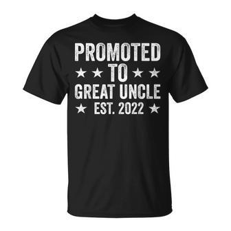 Promoted To Great Uncle Apparel Pregnancy Announcement T-shirt - Thegiftio UK