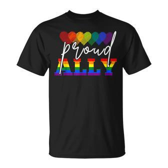 Proud Ally Ill Be There For You Lgbt  Unisex T-Shirt