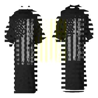 Proud Army Dad United States Usa Flag For Fathers Day V2 T-shirt - Thegiftio