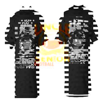 Proud Uncle Senior Class Of 2022 Football Player T-shirt - Thegiftio