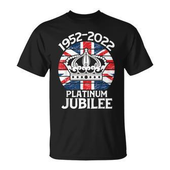 Queens Platinum Jubilee 2022 British Platinum Jubilee Unisex T-Shirt | Mazezy