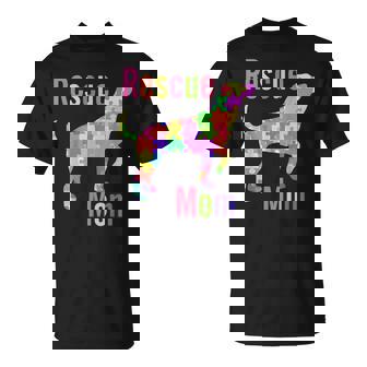 Rescue Dog Mom Mutt Rescue Shelter Dog T-shirt - Thegiftio