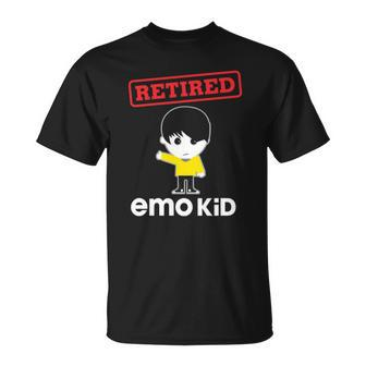 Retired Emo Kid Say Goodbye To Coworker T-shirt - Thegiftio UK