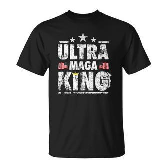 Retro Great Ultra Maga King Trump Biden Political Ultra Mega Proud Unisex T-Shirt | Mazezy