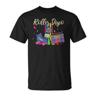 Retro Roller Skating Roller Disco Roller Skates Skating T-shirt - Thegiftio UK