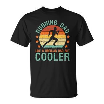 Running Dad Funny Marathon Runner Jogger Fathers Day Gift Unisex T-Shirt | Mazezy