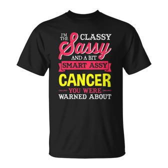 Sassy Cancer Birthday Gifts Zodiac Sign Costume Unisex T-Shirt | Mazezy