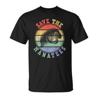 Save The Manatees Manatee Lover Zookeeper Marine Biologist Unisex T-Shirt | Mazezy