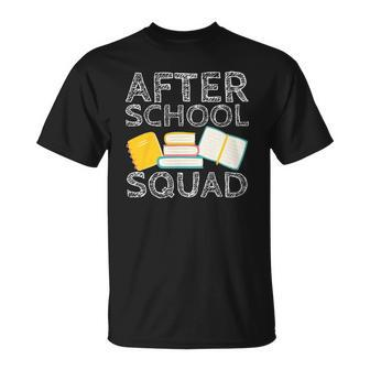 After School Squad Cool Teacher School Worker Teaching Staff T-shirt - Thegiftio UK