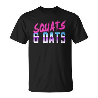 Squats & Oats Unisex T-Shirt | Mazezy