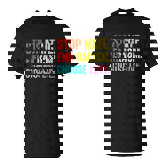 Strong Buffalo Usa Pray For Buffalo Stop Hate End Racism Choose Love T-shirt - Thegiftio