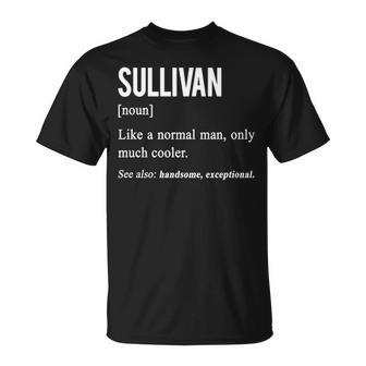 Sullivan Name Sullivan Definition T-Shirt - Seseable