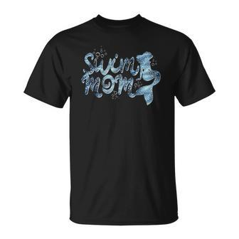 Swimming Mom Clothing - Womens Swim Mom Unisex T-Shirt | Mazezy