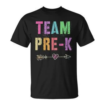 Team Pre-K Teachers Kids Pre-School Prek Learning Is My Jam Unisex T-Shirt - Seseable