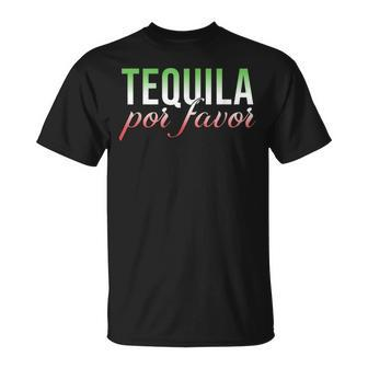 Tequila Por Favor Cinco De Mayo Drinking T-shirt - Thegiftio UK