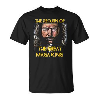 The Return Of The Great Maga King Ultra Maga Trump Design Unisex T-Shirt | Mazezy