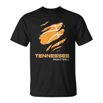 The Volunteer State Fan Tennesseean Tennessee Basketball Unisex T-Shirt | Mazezy