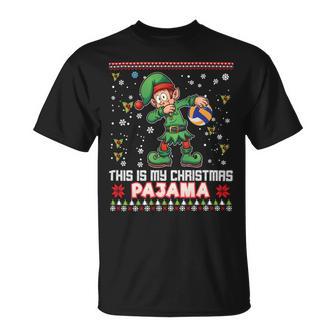 This Is My Christmas Pajama Volleyball 874 Shirt Unisex T-Shirt | Favorety CA