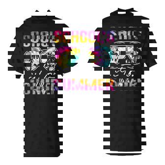 Tie Dye Last Day Of School Schools Out For Summer Teacher Unisex T-Shirt | Mazezy