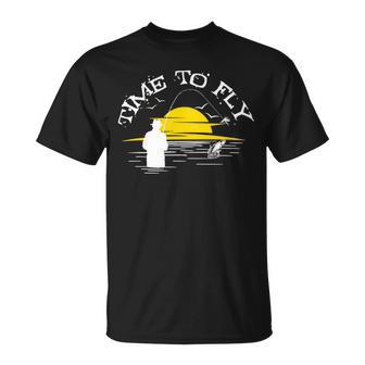 Time To Fly Fish 49 Trending Shirt Unisex T-Shirt | Favorety CA