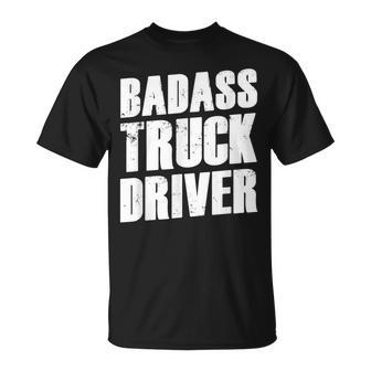 Truck Driver - Funny Big Trucking Trucker Unisex T-Shirt - Seseable